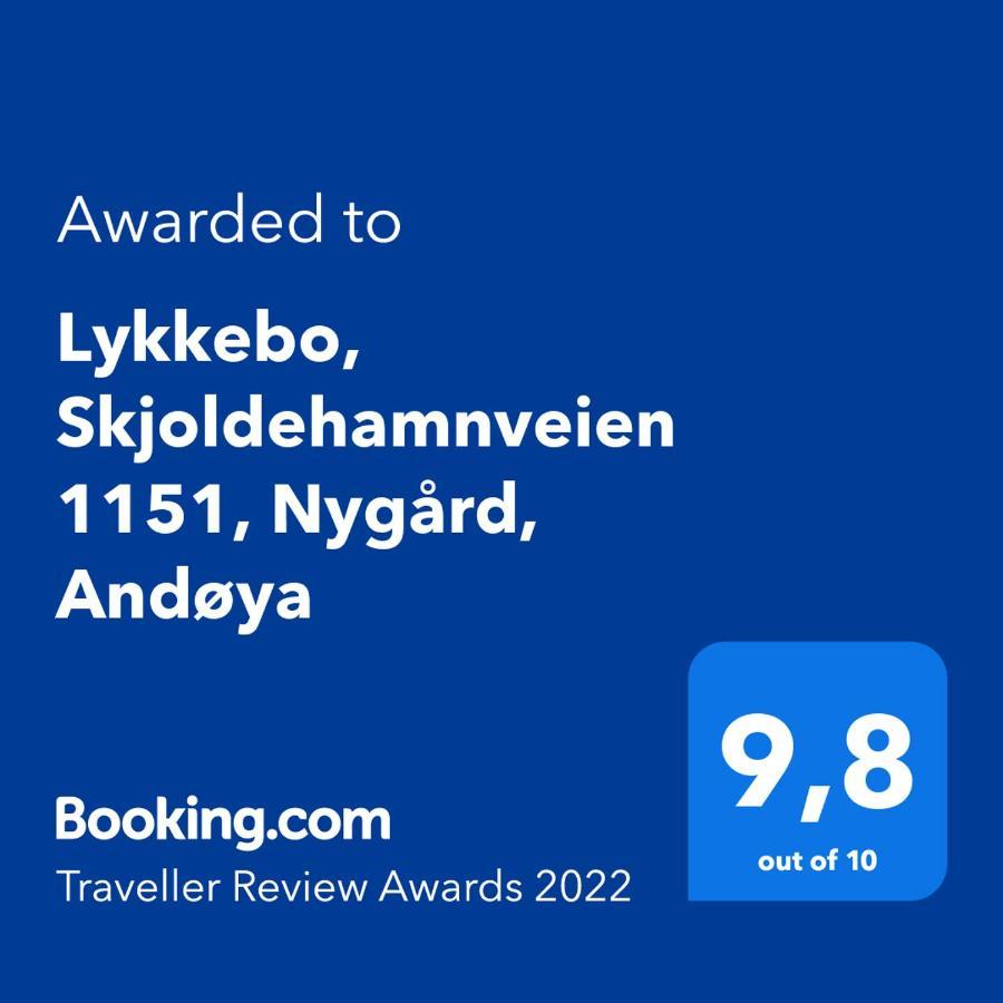 Lykkebo, Skjoldehamnveien 1151, Nygard, Andoy Risoyhamn Exterior foto